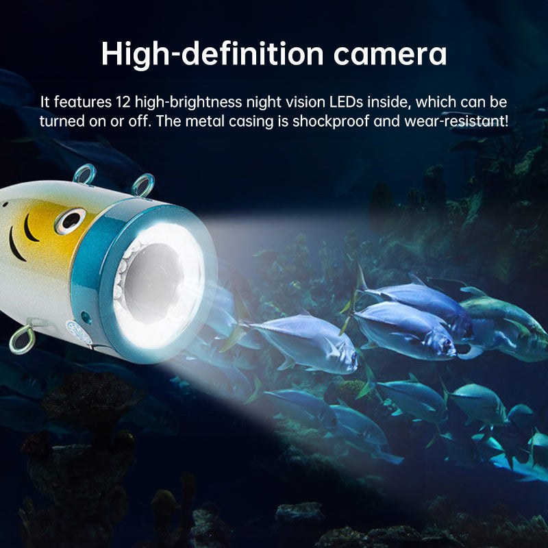 Underwater Fishing Camera with 8 IR Lights, 5V DC Cable, Length Options 15/20/30m, Fish Finder
