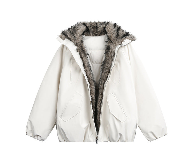 Thick hooded Winter Warm Jacket