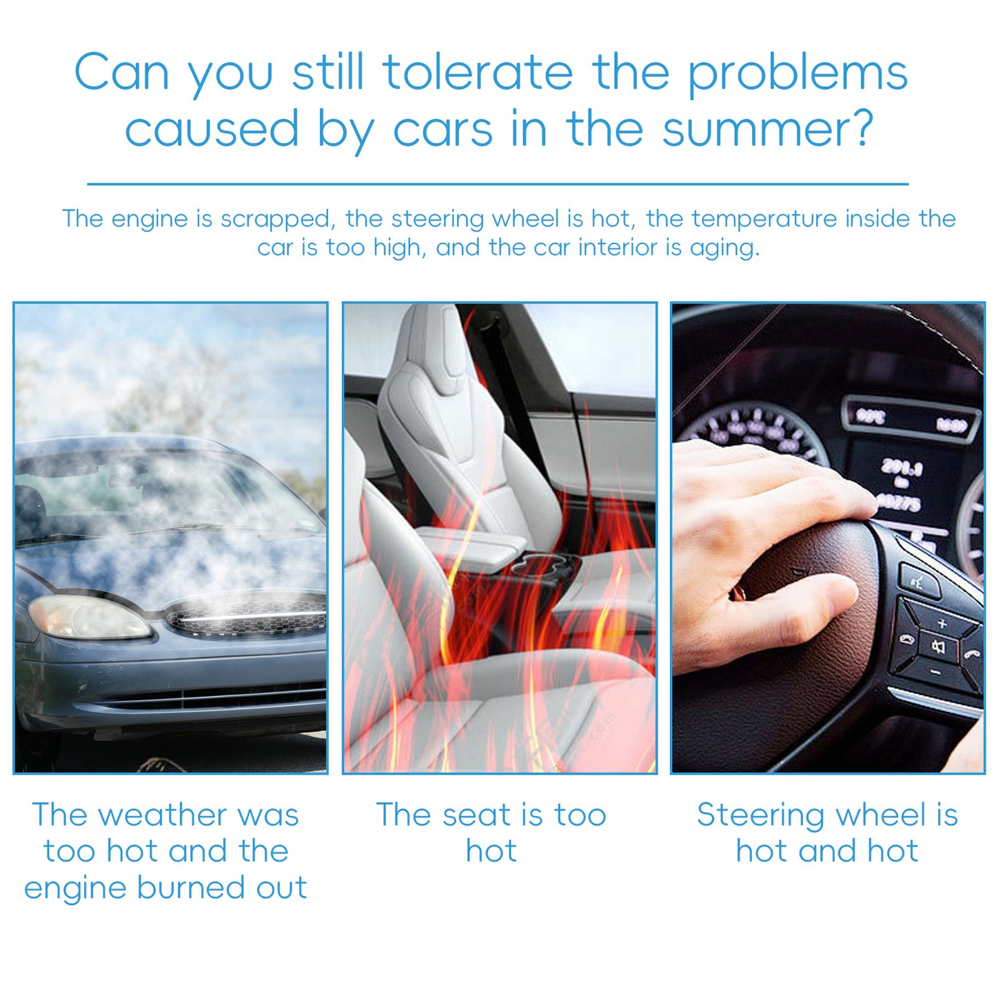 Car Cooling Spray, Summer Car Cooling Agent Cooling Inside The Cool And Comfortable Driving