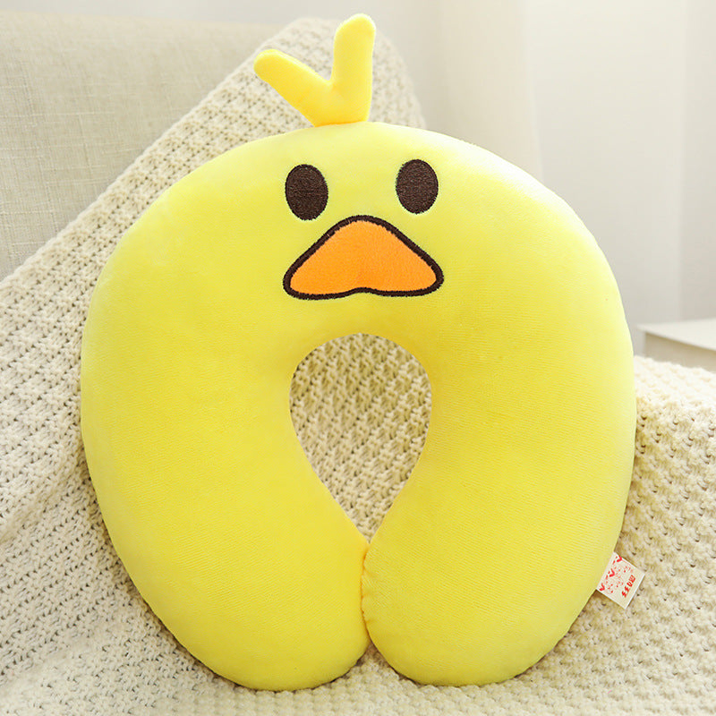 U-shaped Neck Pillow Travel Car Portable for Neck Support