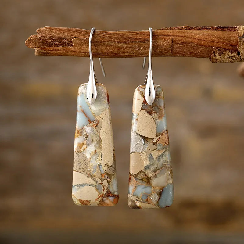 Natural Stone Earrings