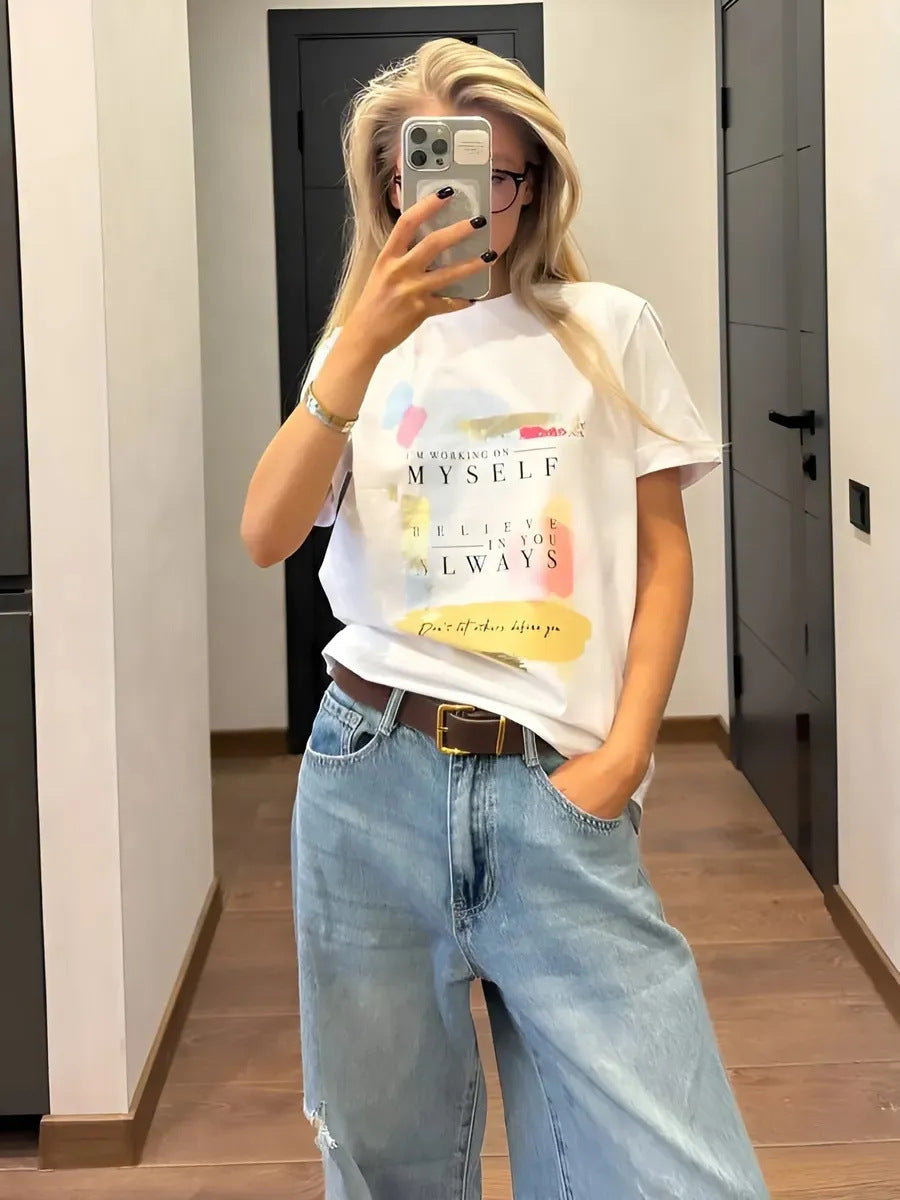 Printed Short Sleeve Tee