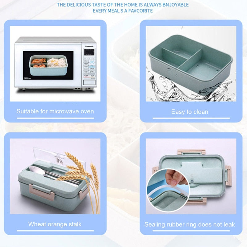 Lunch Box Food Container Bento Box Heated Lunchbox