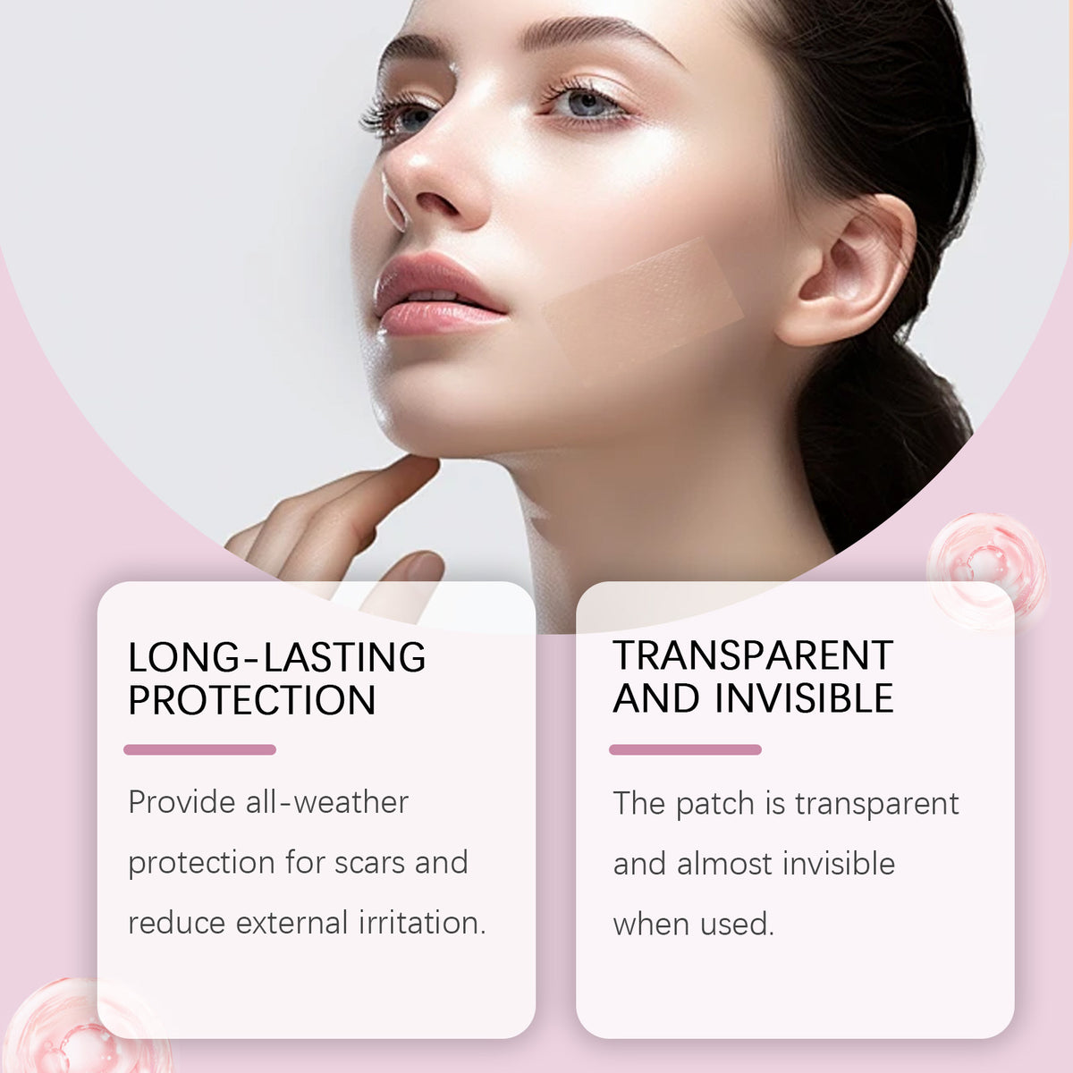 LANISKA Transparent Facial Gel Patch