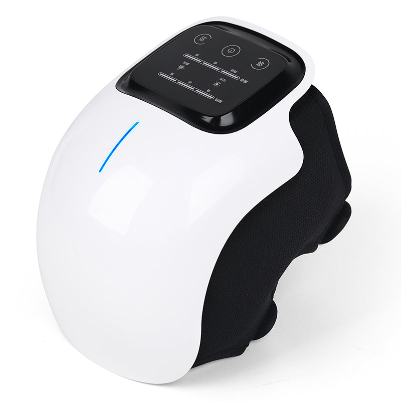 Rechargeable Heated Knee Massager with Vibration And LED Touch Control