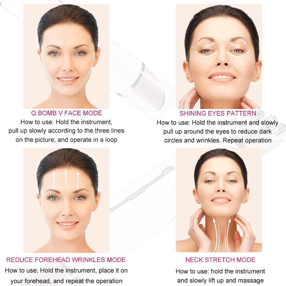 EMS Eye Massager For Anti-Aging And Dark Circle Care Device