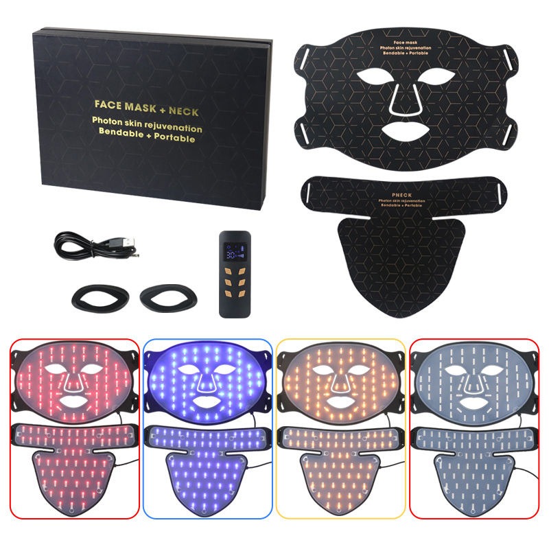 LED Light Face And Neck Mask