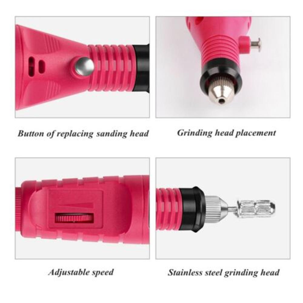 Electric Nail Drill Kit Gel Remover Machine