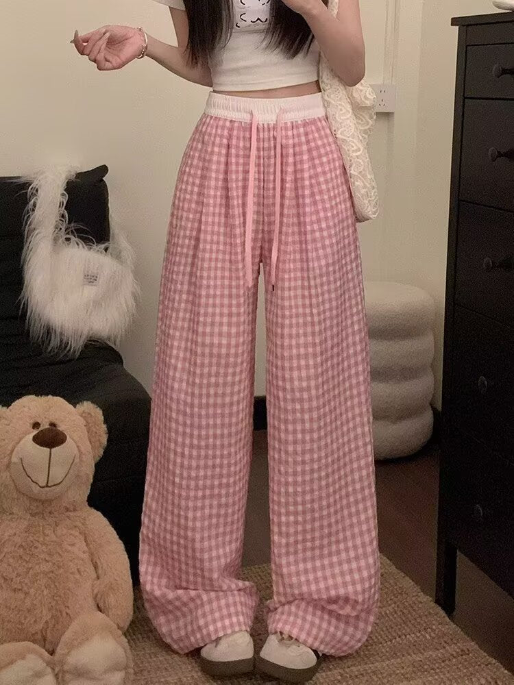 Checkered Pants