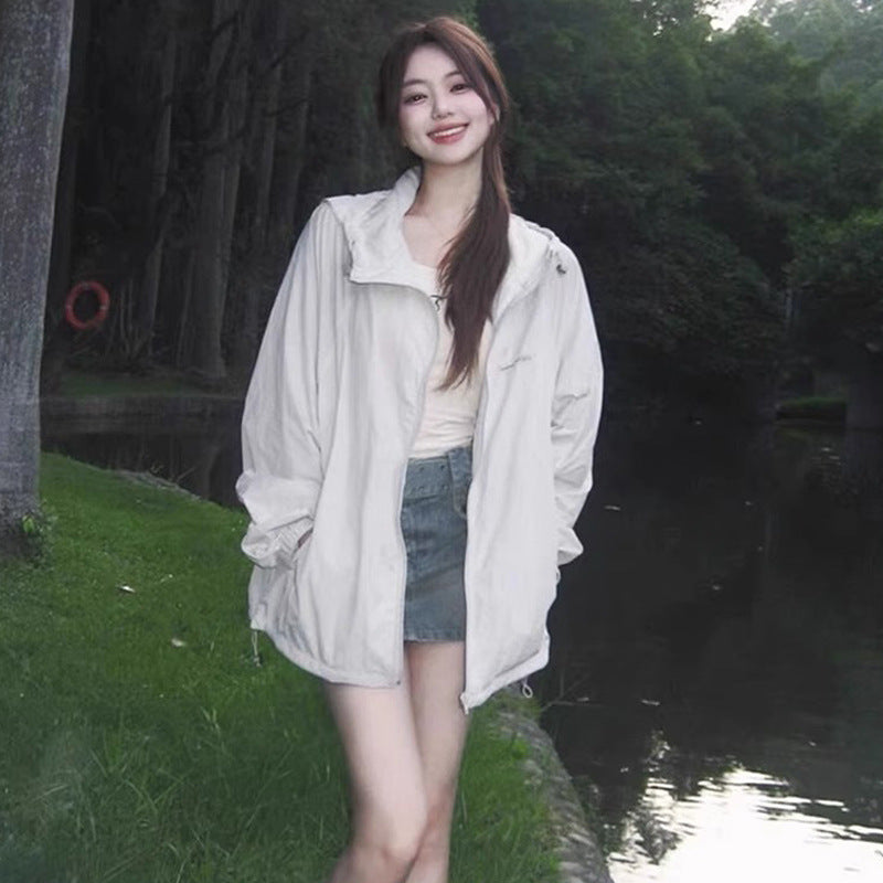 Sun Protection Jacket Lightweight Sheer Outerwear