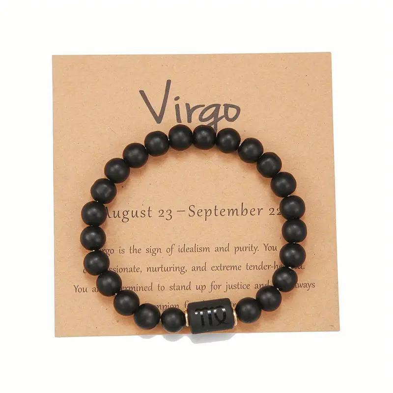 Natural Stone Beaded Tiger Eye Choose your Zodiac Sign | Attract Abundance Bracelet