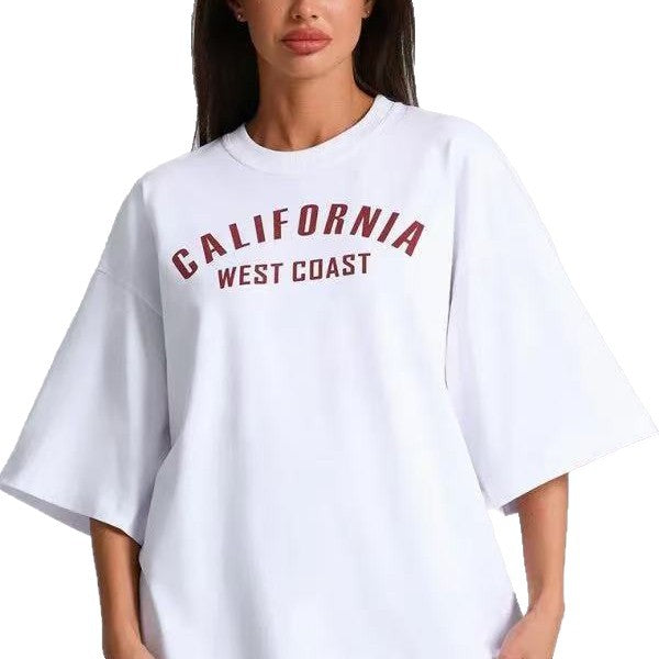 Printed Loose Short sleeved Tee