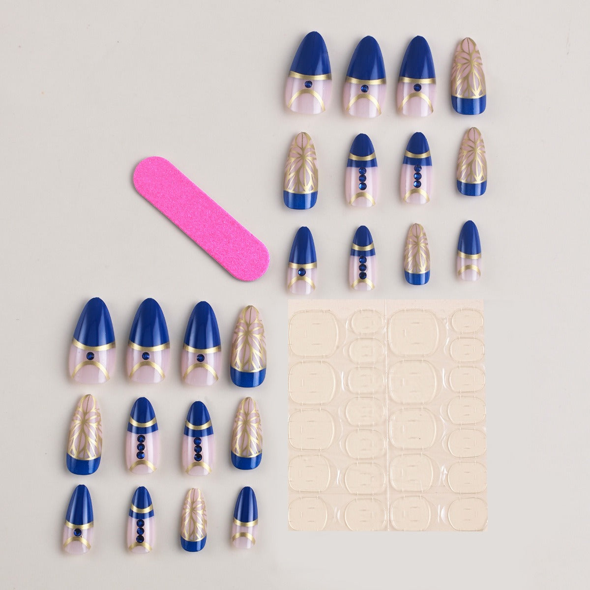 Wearable False Nail Patches