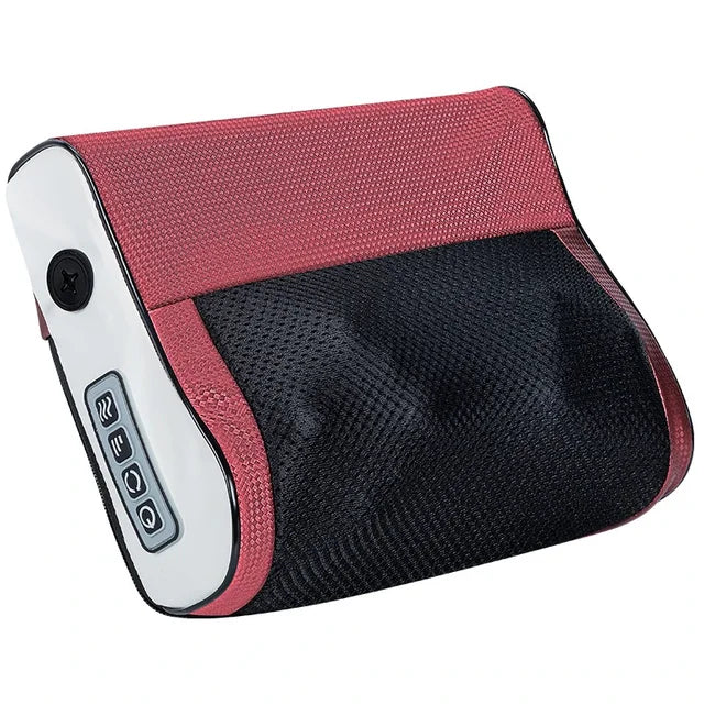 4-Key Smart Shiatsu Neck, Shoulder & Back Massage Pillow