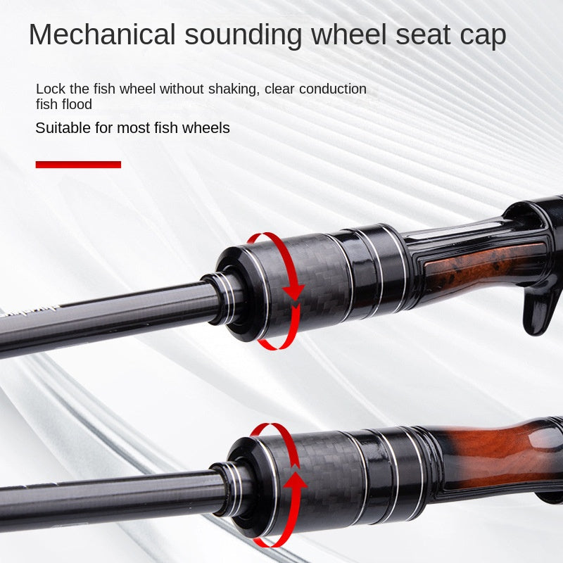 35CM Telescopic Lure Rod Ultra-short Mini Portable Carbon Fiber Sliding Float Fishing Rod