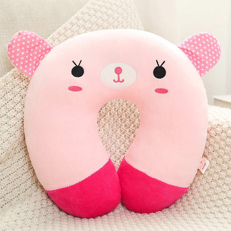 U-shaped Neck Pillow Travel Car Portable for Neck Support