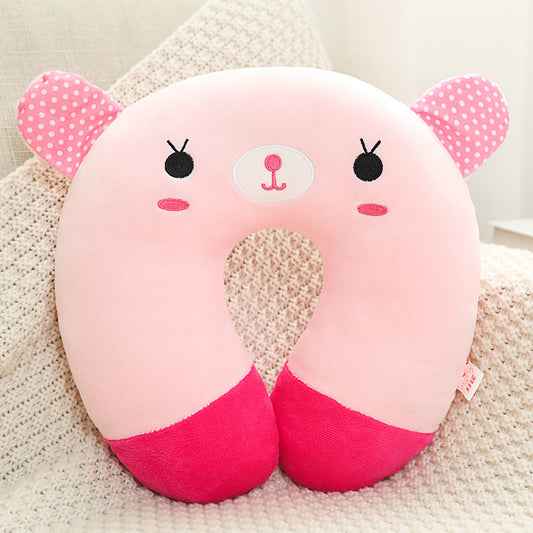 U-shaped Neck Pillow Travel Car Portable for Neck Support