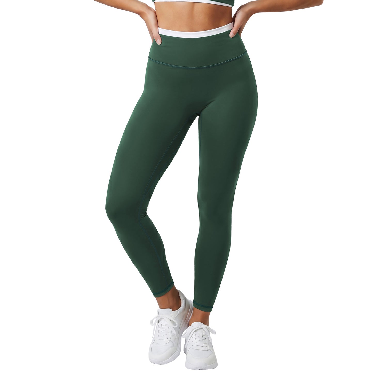 High-Waisted Slimming Fitness Leggings for Women, Tummy Control, Butt-Lifting Yoga Pants, Workout Running