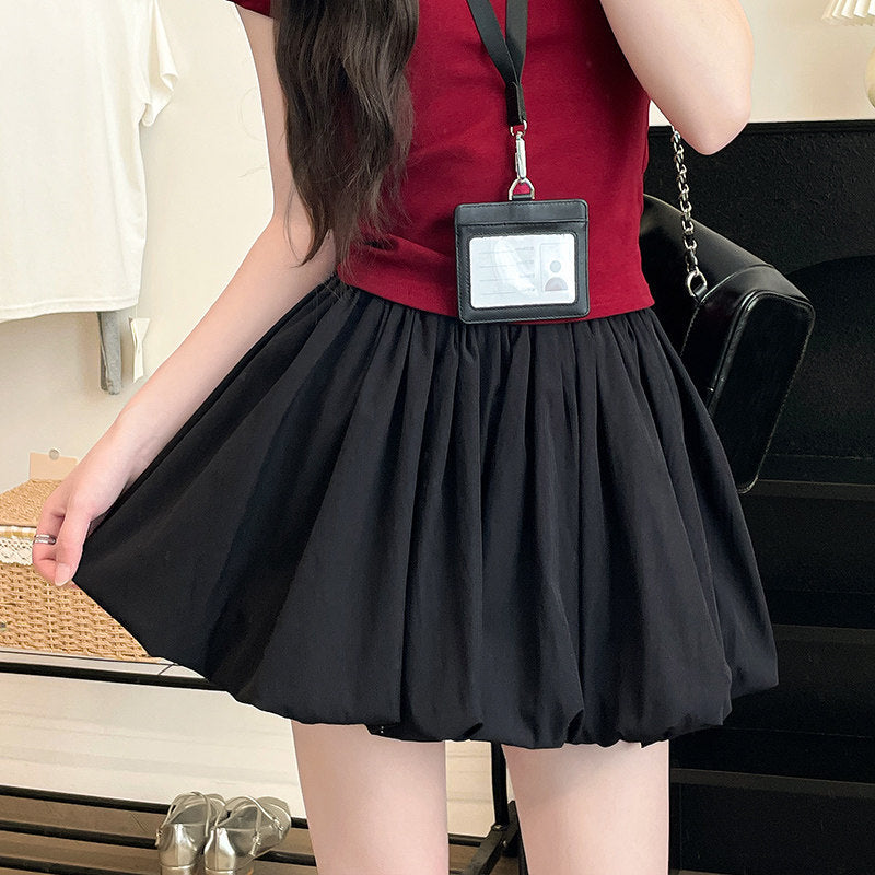 Puff Skirt Pants