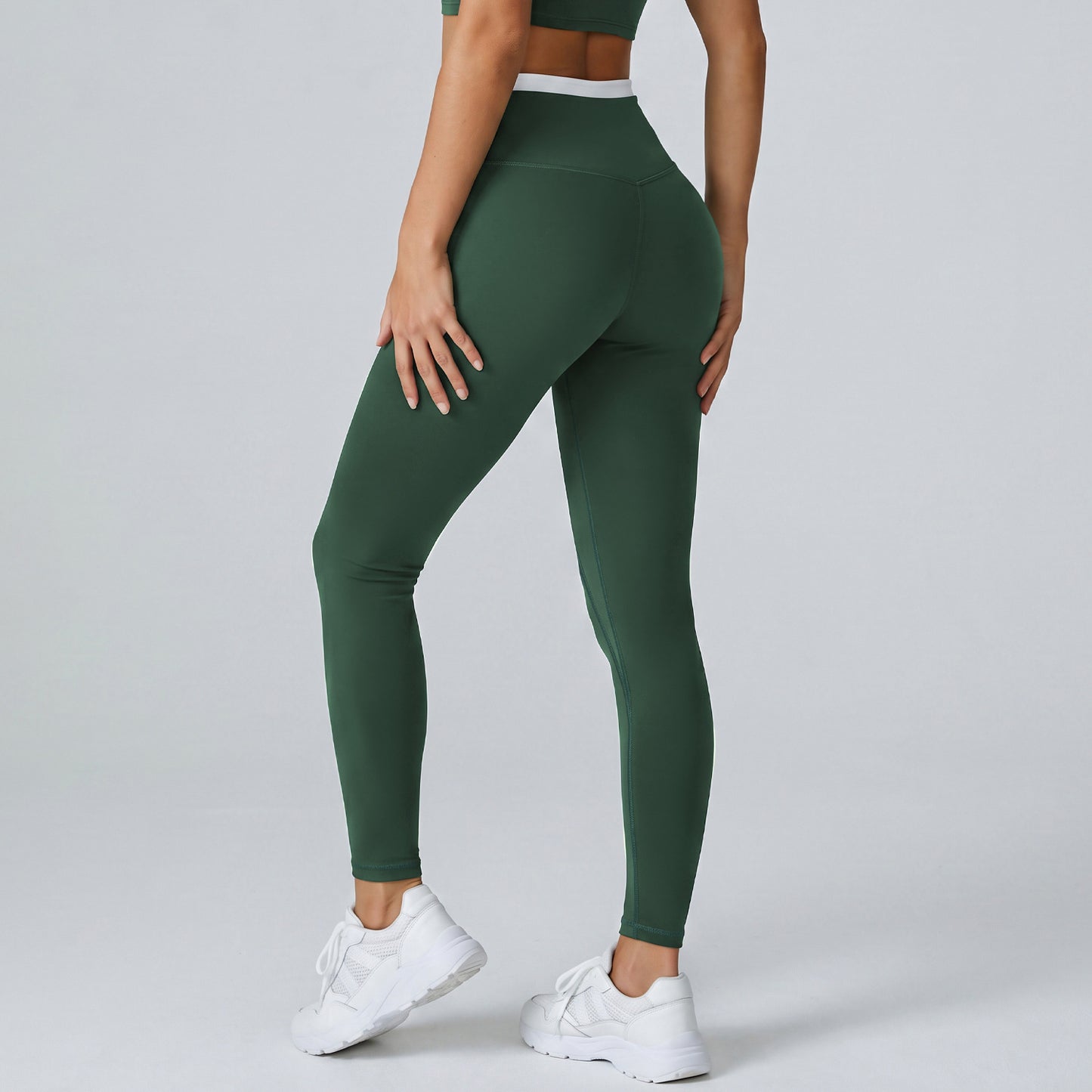 High-Waisted Slimming Fitness Leggings for Women, Tummy Control, Butt-Lifting Yoga Pants, Workout Running