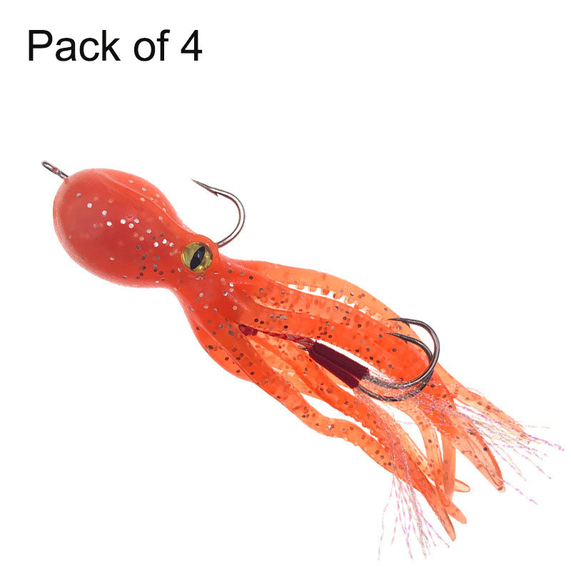 Fishing Biomimetic Octopus Squid Octopus Soft Bait 11cm