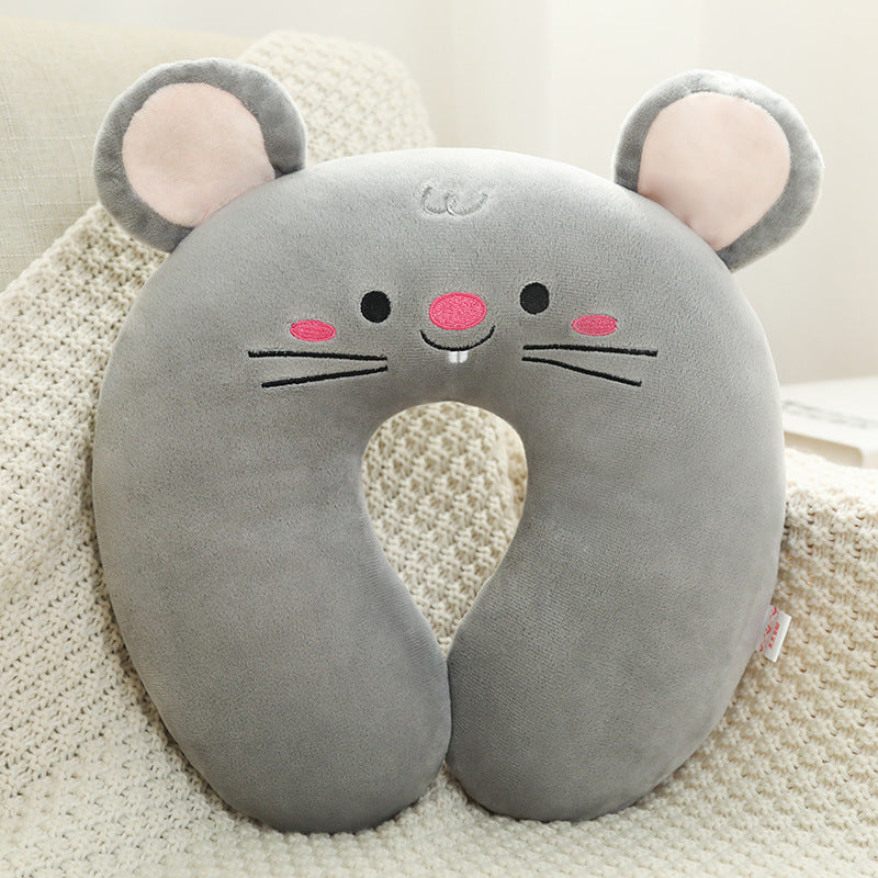 U-shaped Neck Pillow Travel Car Portable for Neck Support