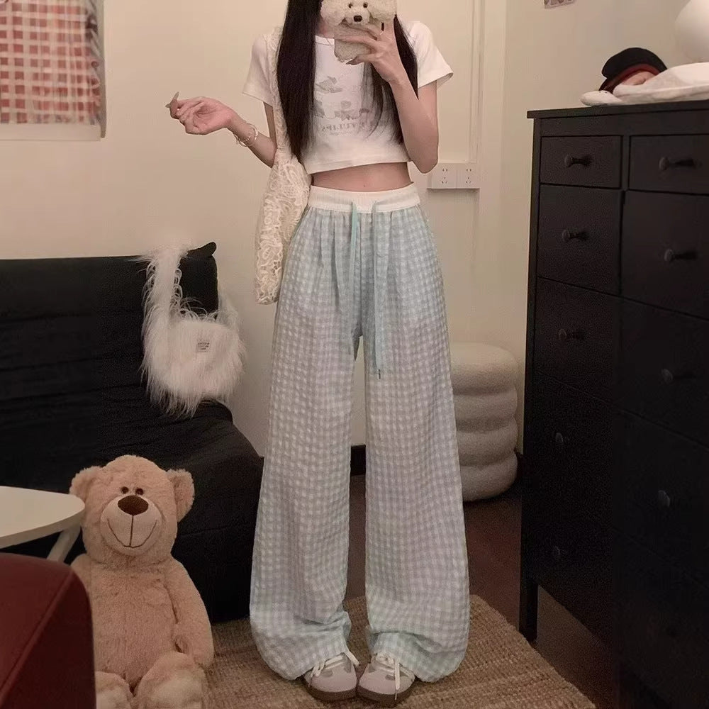 Checkered Pants