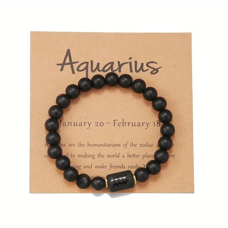 Natural Stone Beaded Tiger Eye Choose your Zodiac Sign | Attract Abundance Bracelet