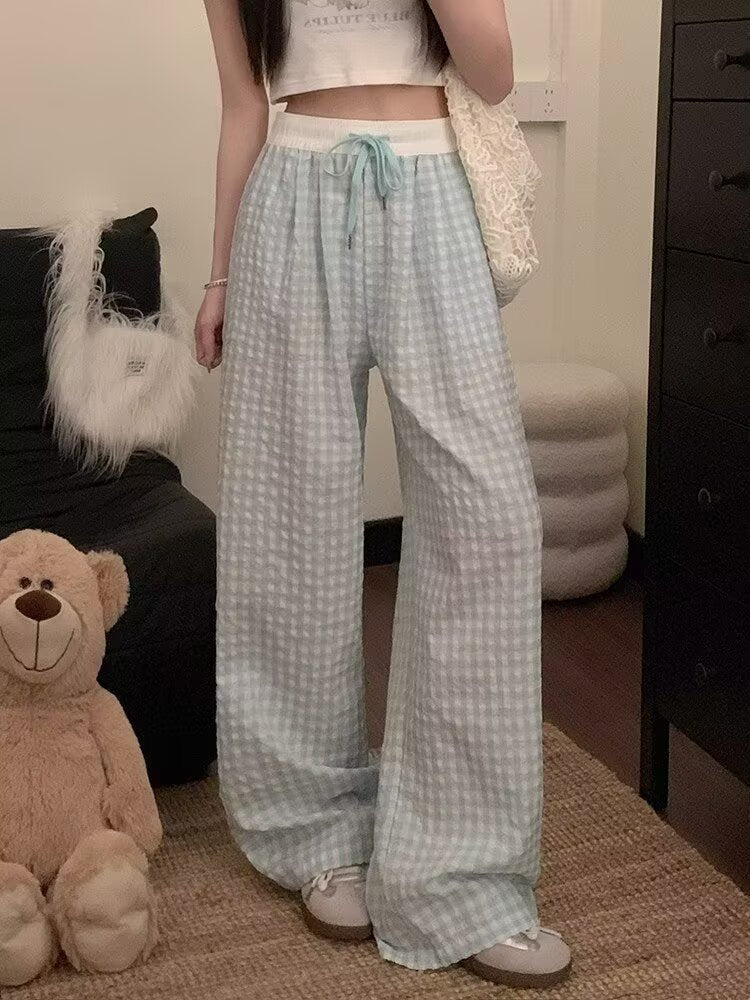 Checkered Pants