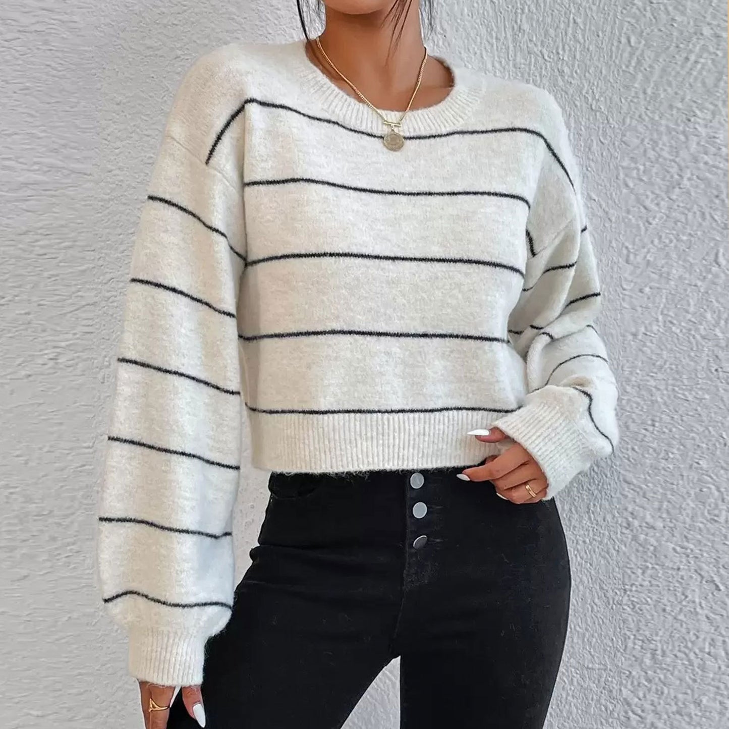 Knitted Top Sweater