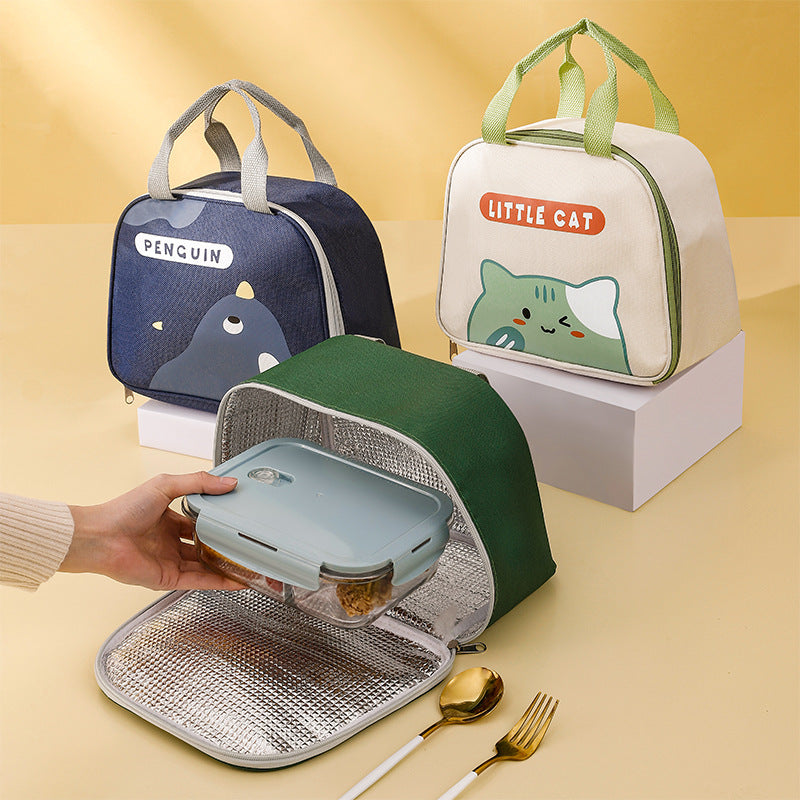 Cute cartoon Waterproof Insulation Lunch Box Bag