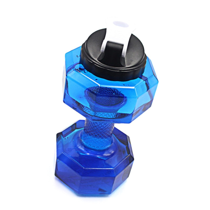 2.2L Dumbbell-Shaped Sports Water Bottle