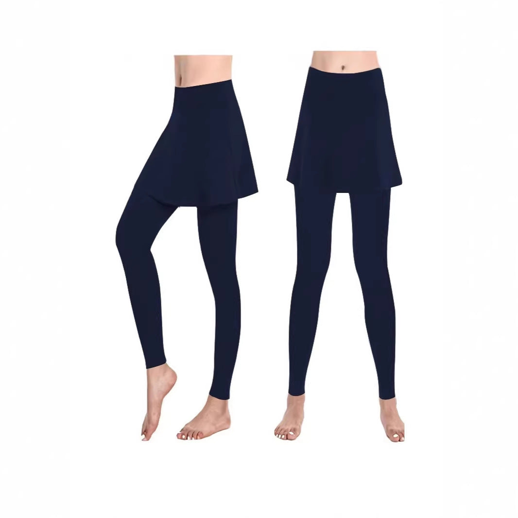 High-Waisted Tummy Legging Pants for Yoga