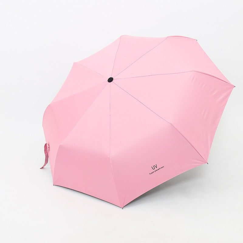 Fruit Umbrella with UV Protection - Sunscreen Automatic Triple Fold