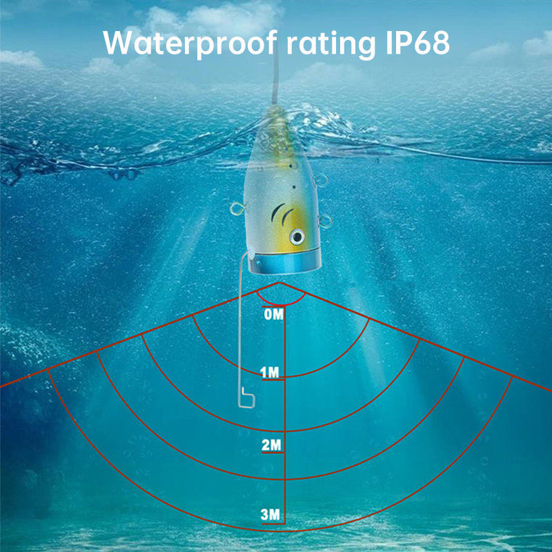 Underwater Fishing Camera with 8 IR Lights, 5V DC Cable, Length Options 15/20/30m, Fish Finder