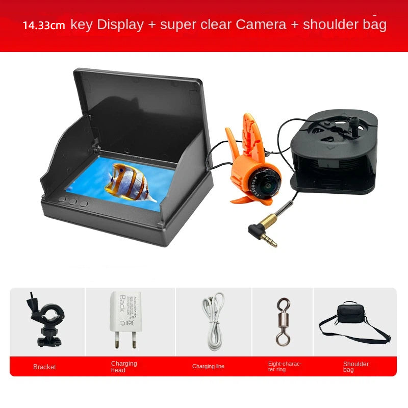 Fish Detector Small Fish Visual Underwater Clear Camera Photography Day Night Dual-use Night Vision