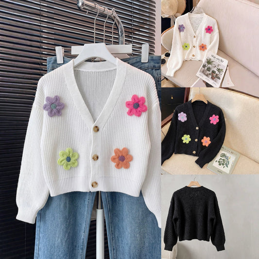 Knit Cardigan Sweater