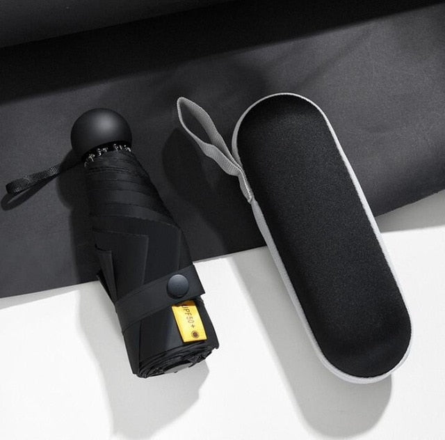 Small UV Umbrella Mini Pocket 5 Folding Waterproof