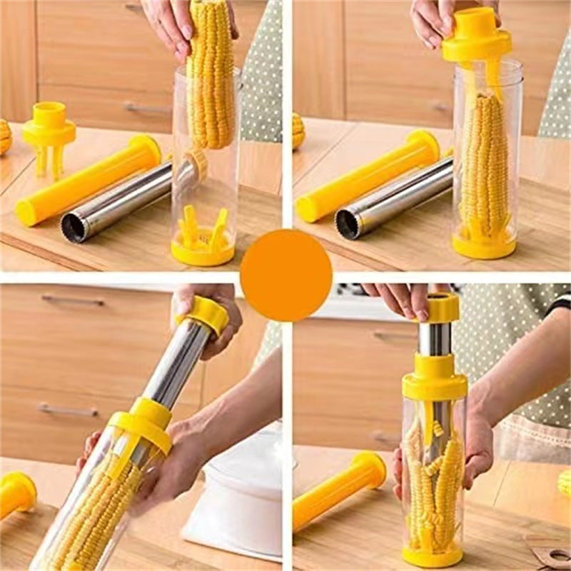 Stainless Steel Corn Peeling Stick Tool