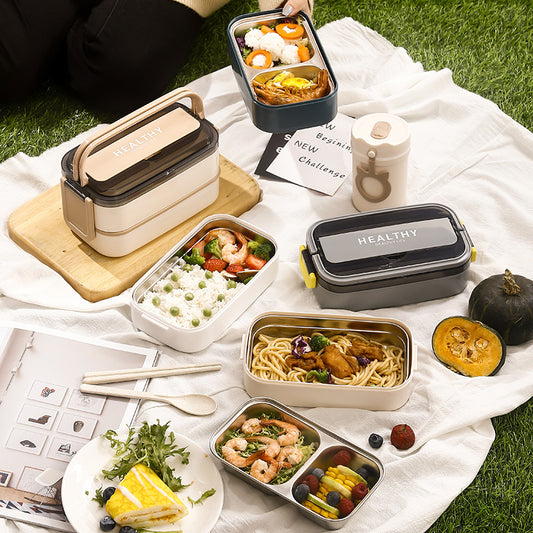 Microwaveable Stainless Steel Insulation Lunch Box