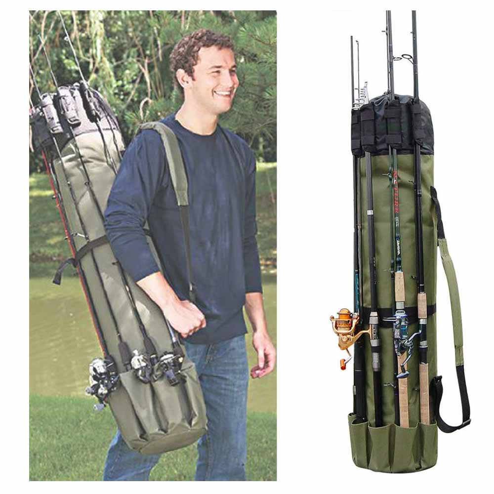 Fishing Rod Bag Case Fishing Tackle Tools Storage Bag