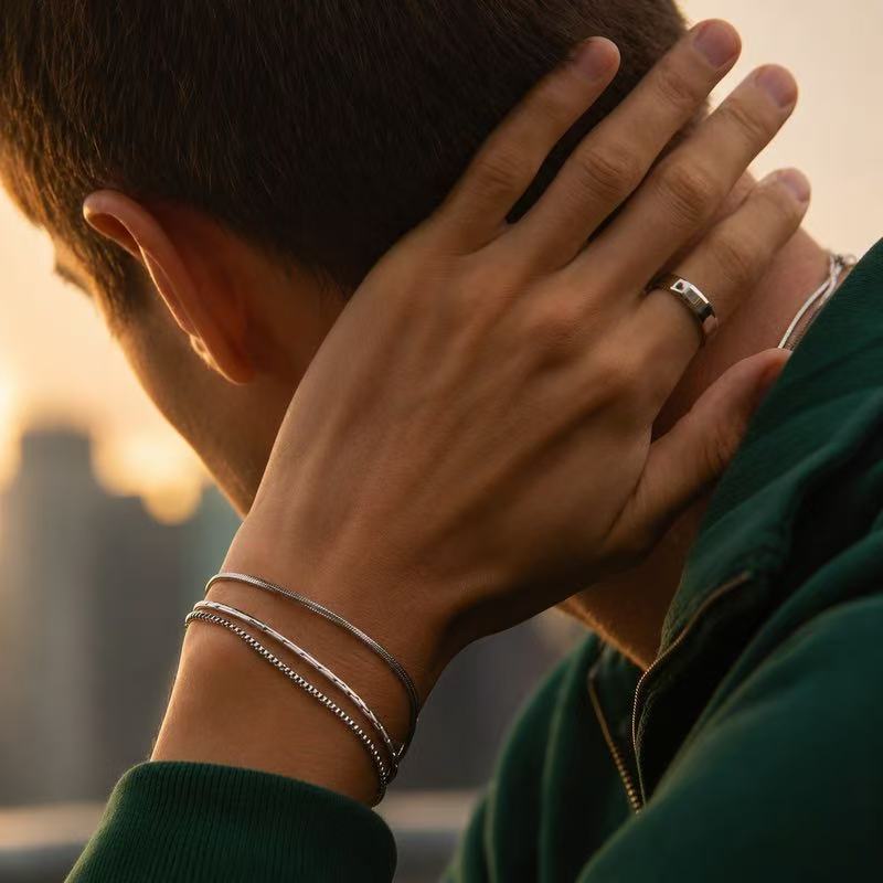 Minimalist Stainless Steel Chain Jewellery
