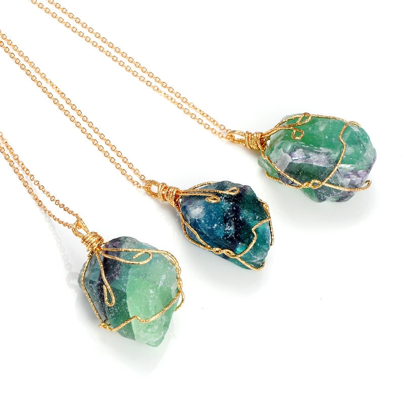 Natural Amethyst Stone Necklace