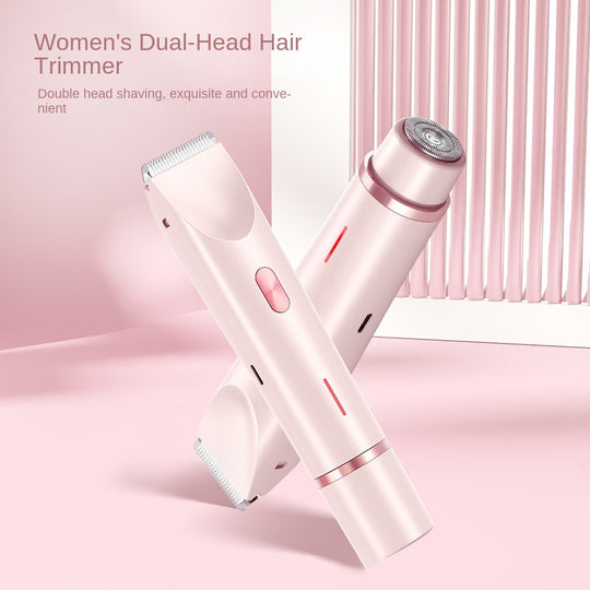 USB Rechargeable Dual-Head Body Shaver