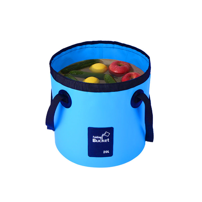 Outdoor Fishing Camping Waterproof Bucket Foldable