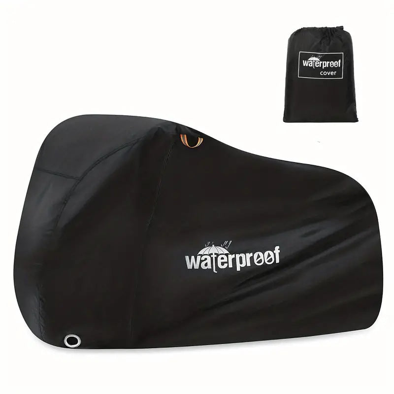 Water-Resistant Motorcycle Cover – Black