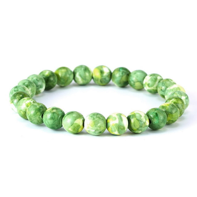 Natural Stone Chakra Tiger Eye Bracelet for Attracting Positive Energy