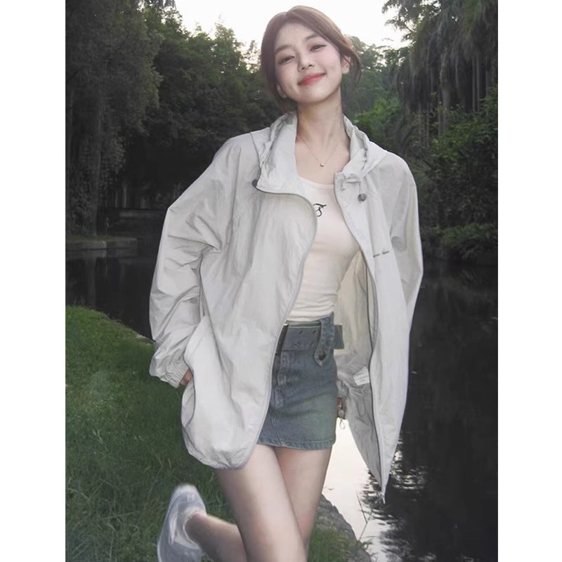 Sun Protection Jacket Lightweight Sheer Outerwear