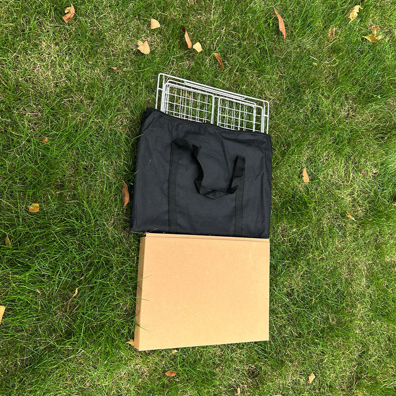 Stainless Steel Folding Basket: Drain & Wash, Ideal Camping Table Accessory