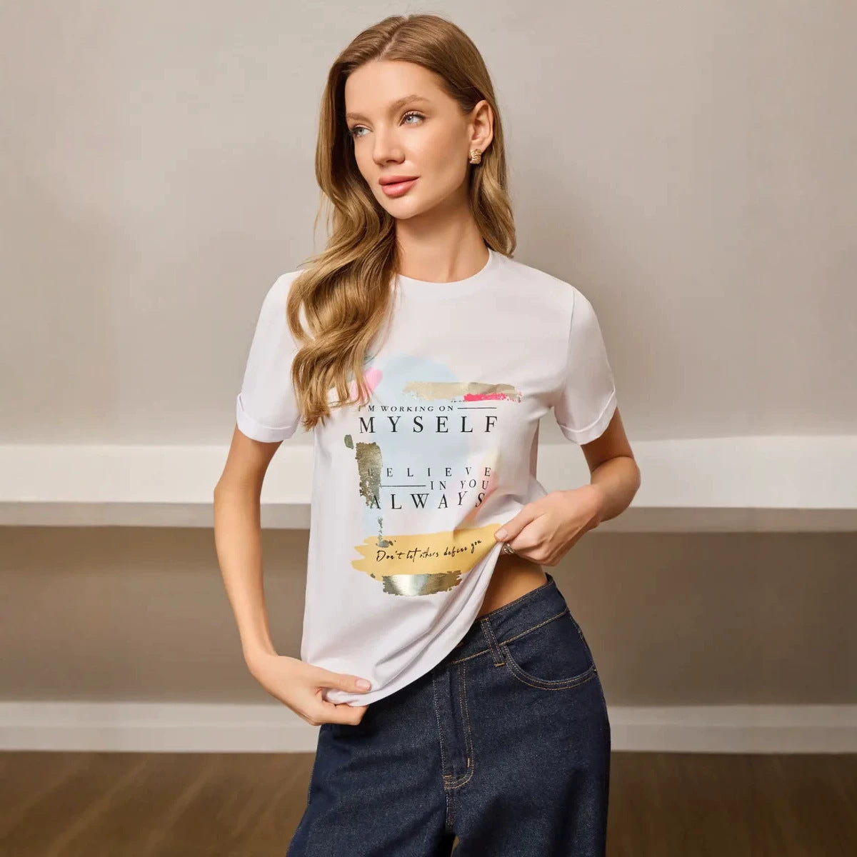 Printed Short Sleeve Tee